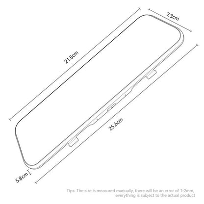 Auto kamera Yesido KM24 sa Carplay / Android Auto, 4K, Ekran 9.66 inča