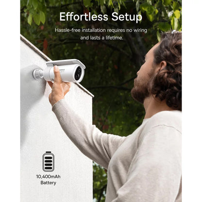 Kamera za nadzor Baseus Solar S1, Wi-Fi, 2K, IP67, Solarni panel, Spoljašnja S0SW002130