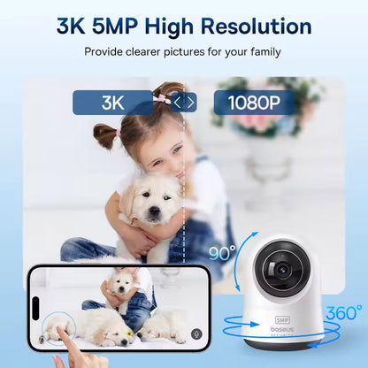 Kamera za nadzor Baseus P1 Pro, Wi-Fi, 3K, unutrašnja S0TW002131