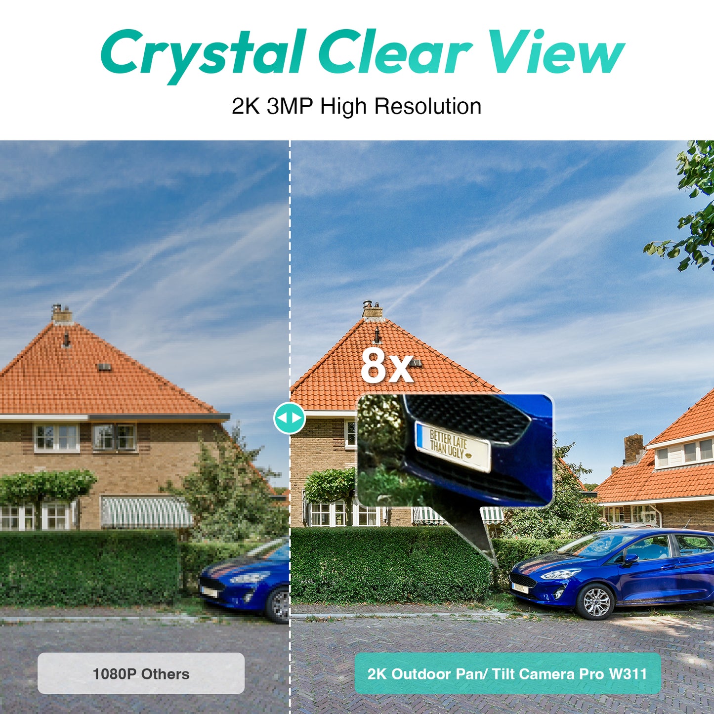 Kamera za Nadzor Botslab W311, Wi-Fi, 2K, IP66, Spoljašnja