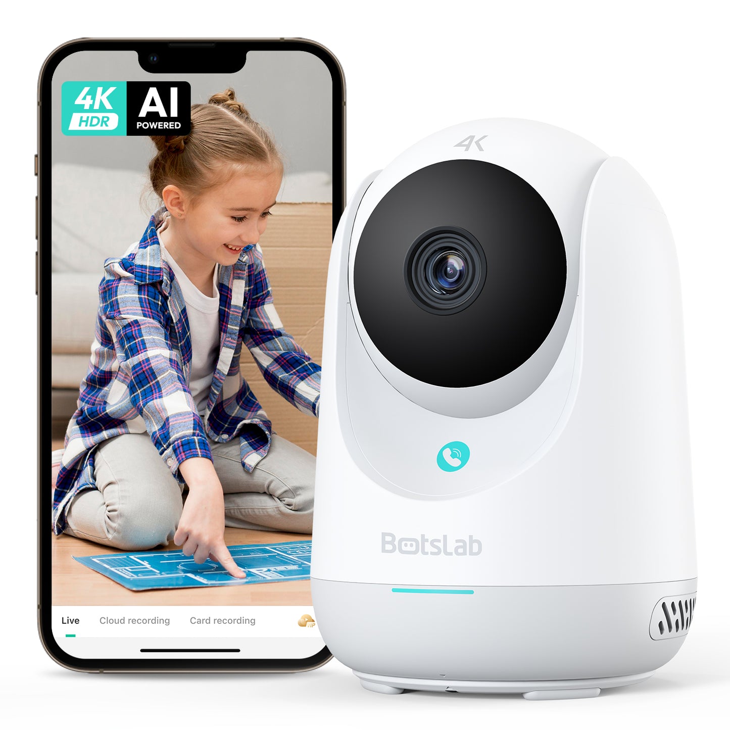 Kamera za Nadzor Botslab 3C Pro C224, Wi-Fi, 4K, Unutrašnja