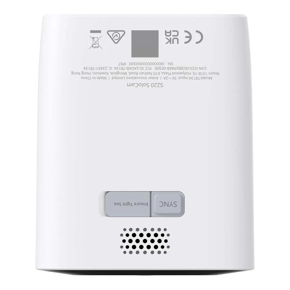 Kamera za nadzor Eufy SoloCam S220, Wi-Fi, 2K, IP67, Solarni panel, Eksterijer T8134321