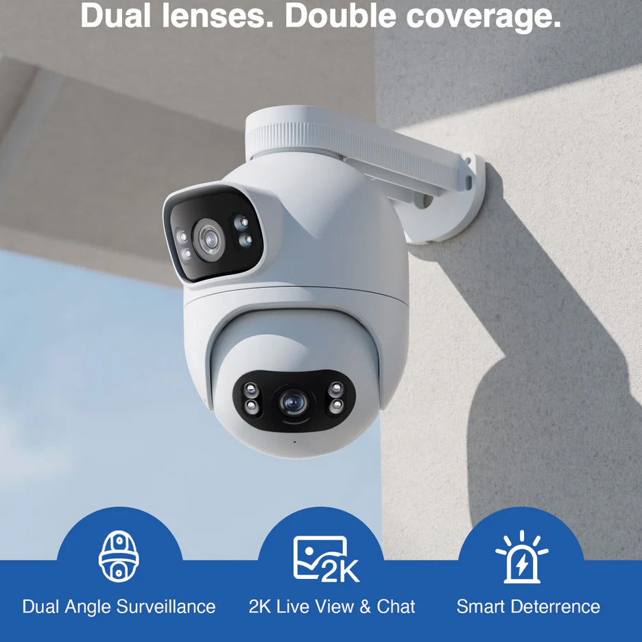 iMILAB Surveillance Camera iMILAB EC6 Dual, Wi-Fi, 2K, IP66, Outdoor CMSXJ68A 