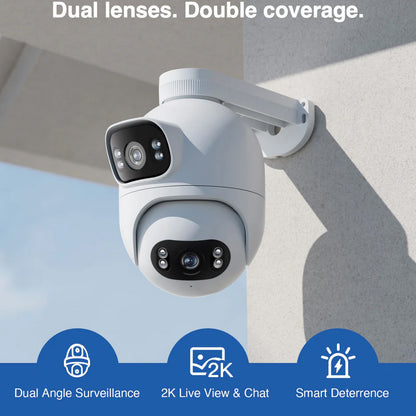 iMILAB Surveillance Camera iMILAB EC6 Dual, Wi-Fi, 2K, IP66, Outdoor CMSXJ68A 