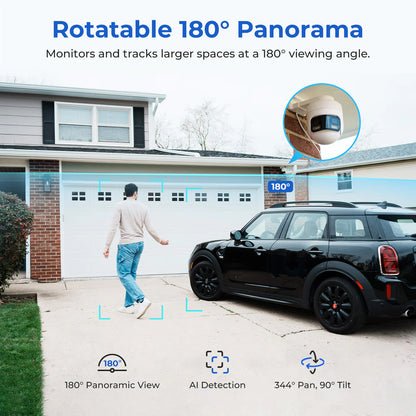 Kamera za nadzor iMILAB EC6 Panorama, Wi-Fi, 3.5K, IP66, Eksterijer CMSXJ115A