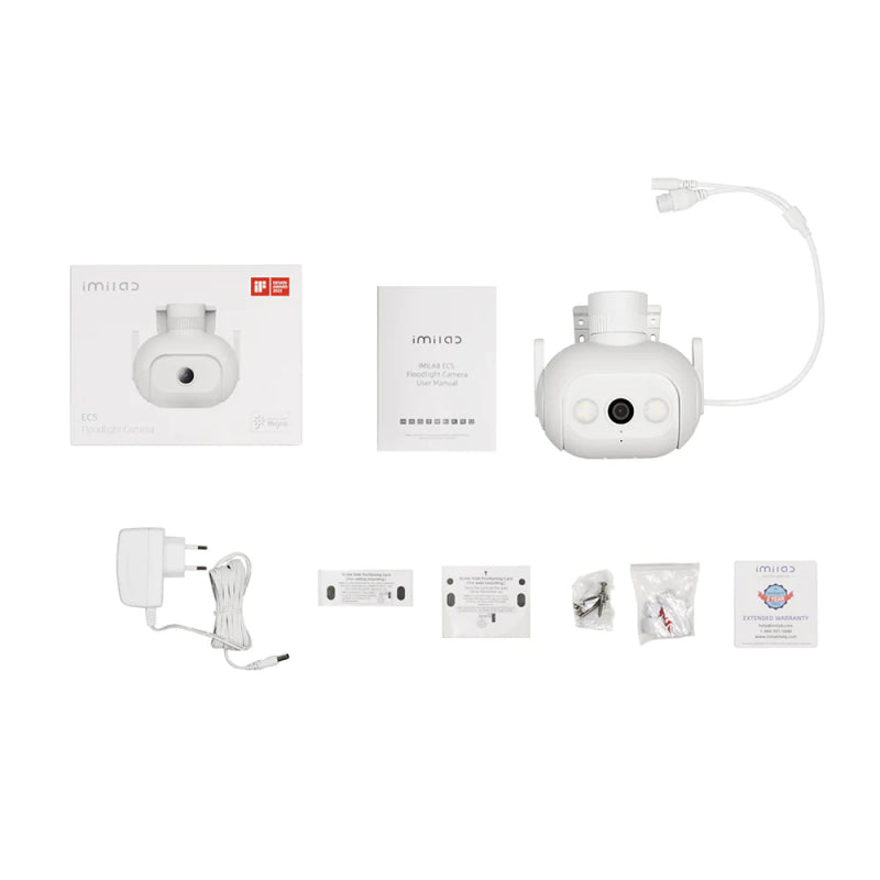 Surveillance Camera iMILAB EC5, Wi-Fi, 2K, IP66, Outdoor CMSXJ55A CMSXJ55A