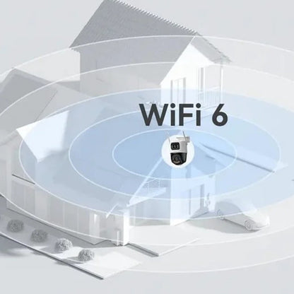 Kamera za nadzor Imou Cruiser Dual 2 Pro, Wi-Fi, 2.5K + 2.5K, IP65, Spoljašnja, Bela IPC-S7XFP-8U0WED