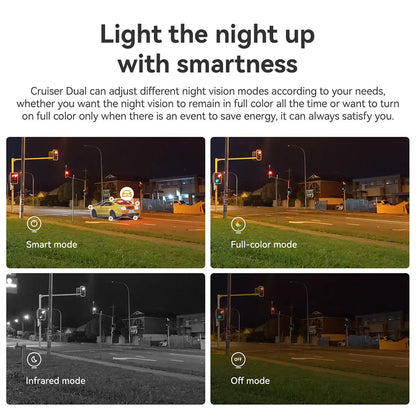 Kamera za nadzor Imou Cruiser Dual, Wi-Fi, 2.8K + 2.8K, IP66, Spoljašnja, Bela IPC-S7XP-10M0WED-0360B