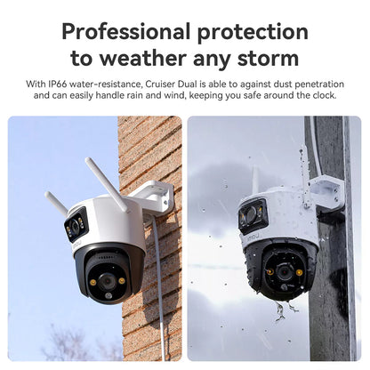 Kamera za nadzor Imou Cruiser Dual, Wi-Fi, 2.8K + 2K, IP66, Eksterijer IPC-S7XP-8M0WED-0360B