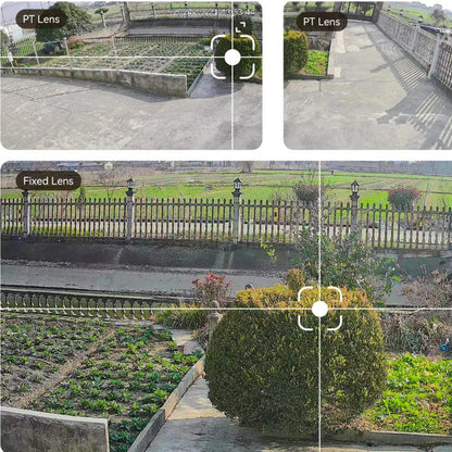 Kamera za nadzor Imou Cruiser Triple, Wi-Fi, 3K + 2K, IP65, Spoljašnja, Bela IPC-S7UP-11M0WED