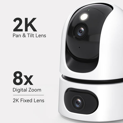 Kamera za nadzor Imou Ranger Dual, Wi-Fi, 2.8K + 2.8K, Unutrašnja IPC-S2XP-10M0WED