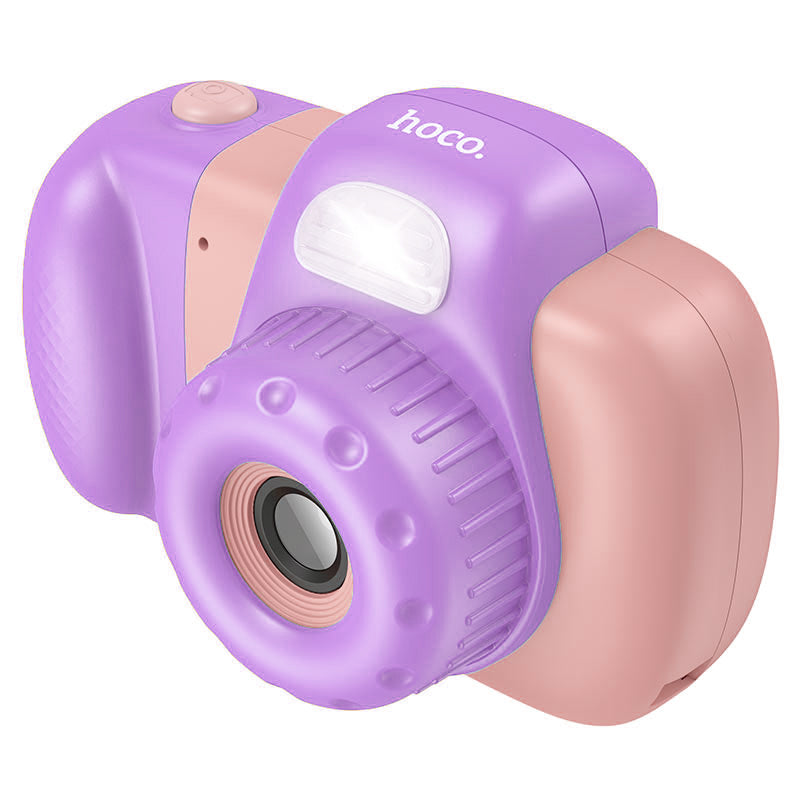 Digitalna kamera HOCO DV201 Kids, 1080P, 2MP, Roze