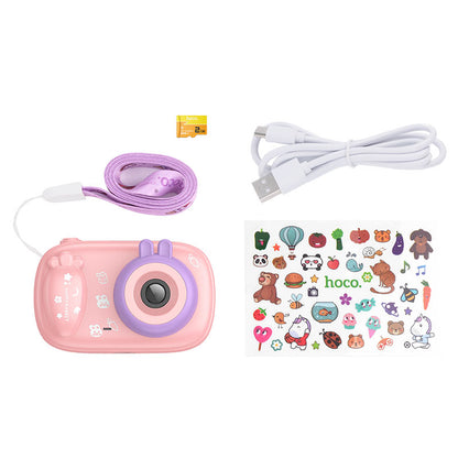 Digitalna Kamera HOCO DV205 Kids, 720P, 1MP, Roze