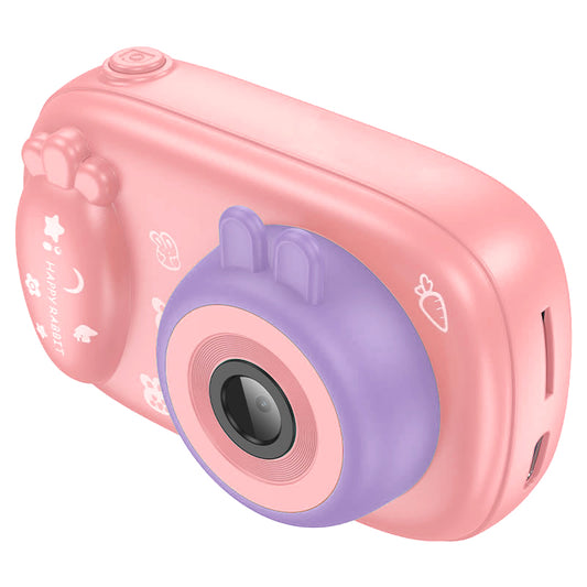 Digitalna Kamera HOCO DV205 Kids, 720P, 1MP, Roze