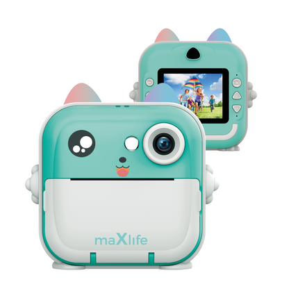 Digitalna kamera sa funkcijom štampanja MaXlife MXPC-100 Kids, Plava