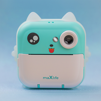 Digitalna kamera sa funkcijom štampanja MaXlife MXPC-100 Kids, Plava