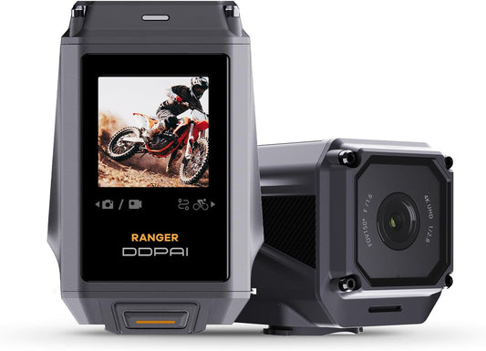 Moto DDPAI Ranger Camera, 4K, Wi-Fi, 1.3inch Display 