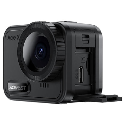 Sportska kamera Acefast X1, 4K, Wi-Fi, Crna
