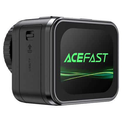 Sportska kamera Acefast X1, 4K, Wi-Fi, Crna