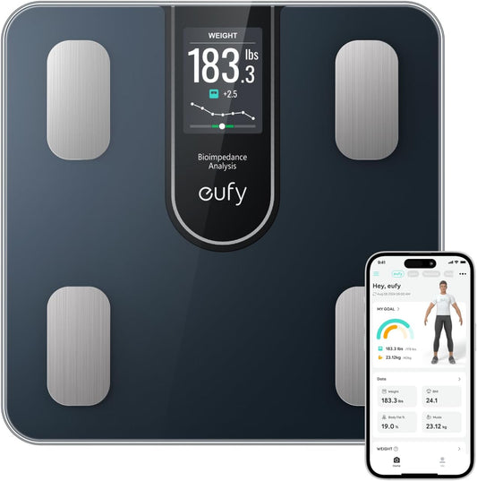 Digitalna vaga Eufy Smart Scale C20, Crna T9130011