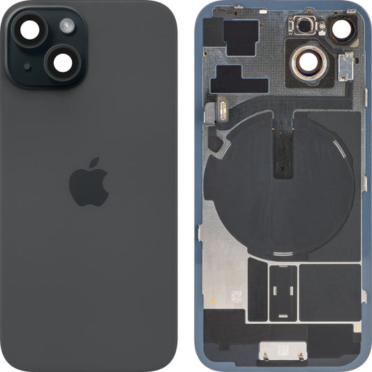 Apple iPhone 15 Battery Cover, Black, Swap 