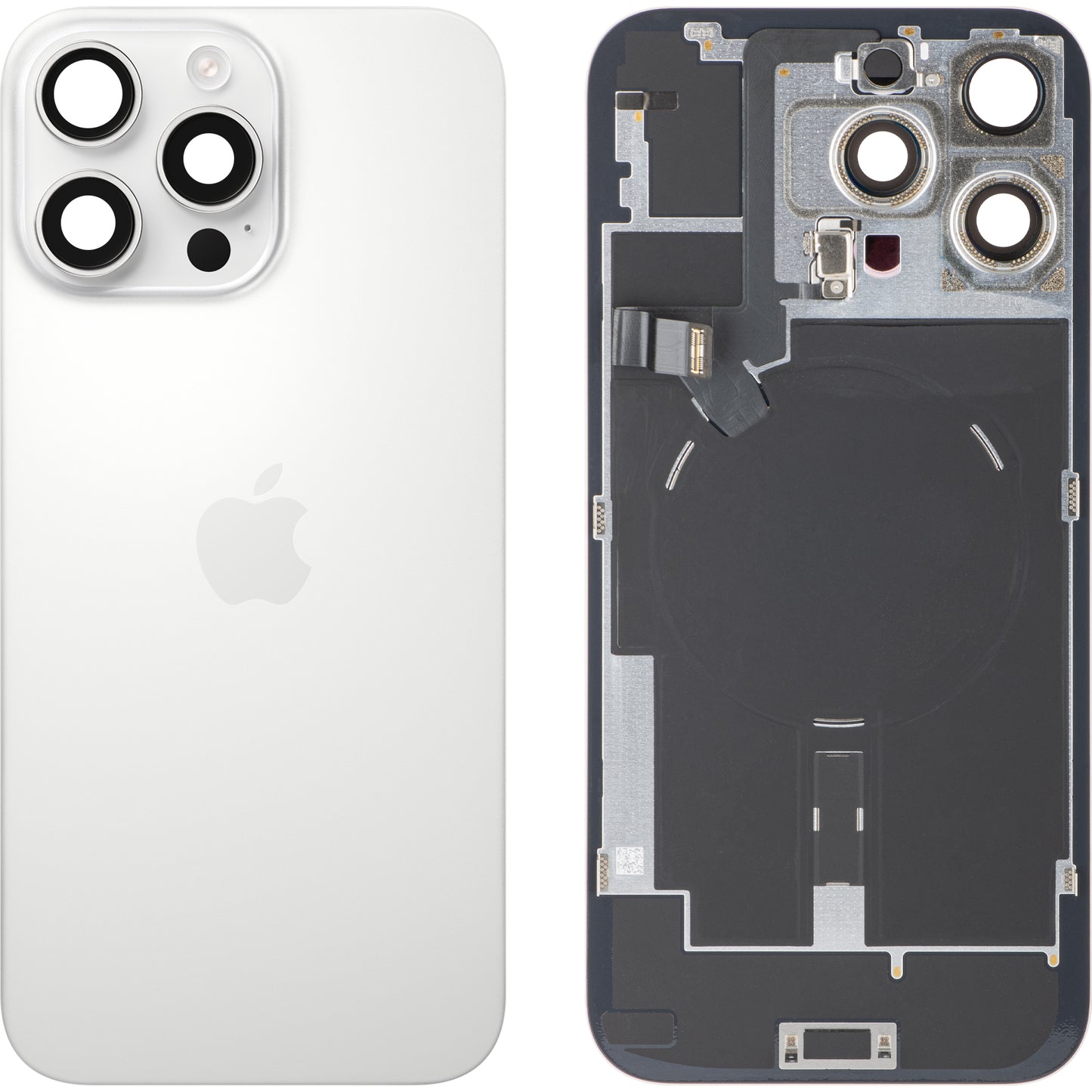 Poklopac baterije Apple iPhone 16 Pro Max, Beli (White Titanium), Swap