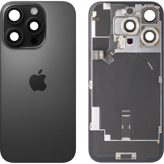 Poklopac baterije Apple iPhone 16 Pro, Crni (Black Titanium), Swap