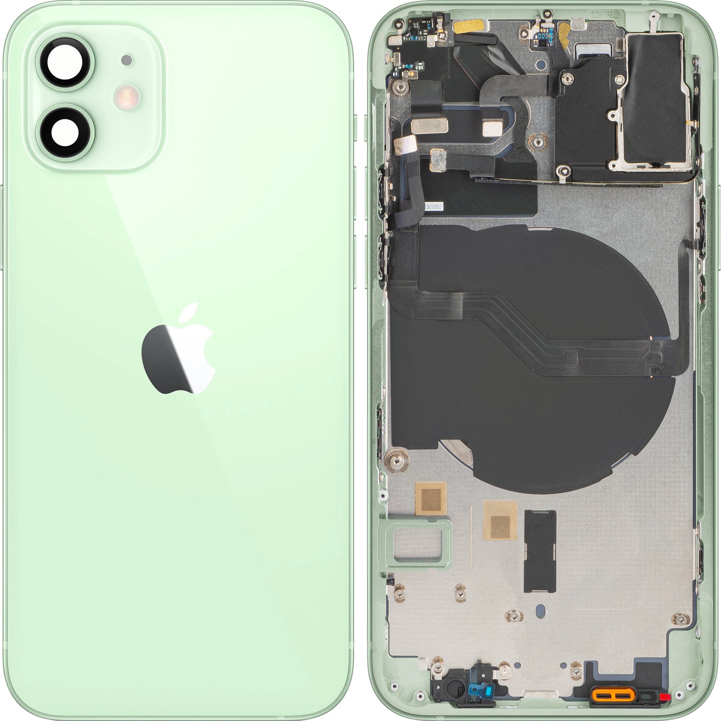 Poklopac baterije Apple iPhone 12, sa srednjom kućištem, zelene boje, Swap
