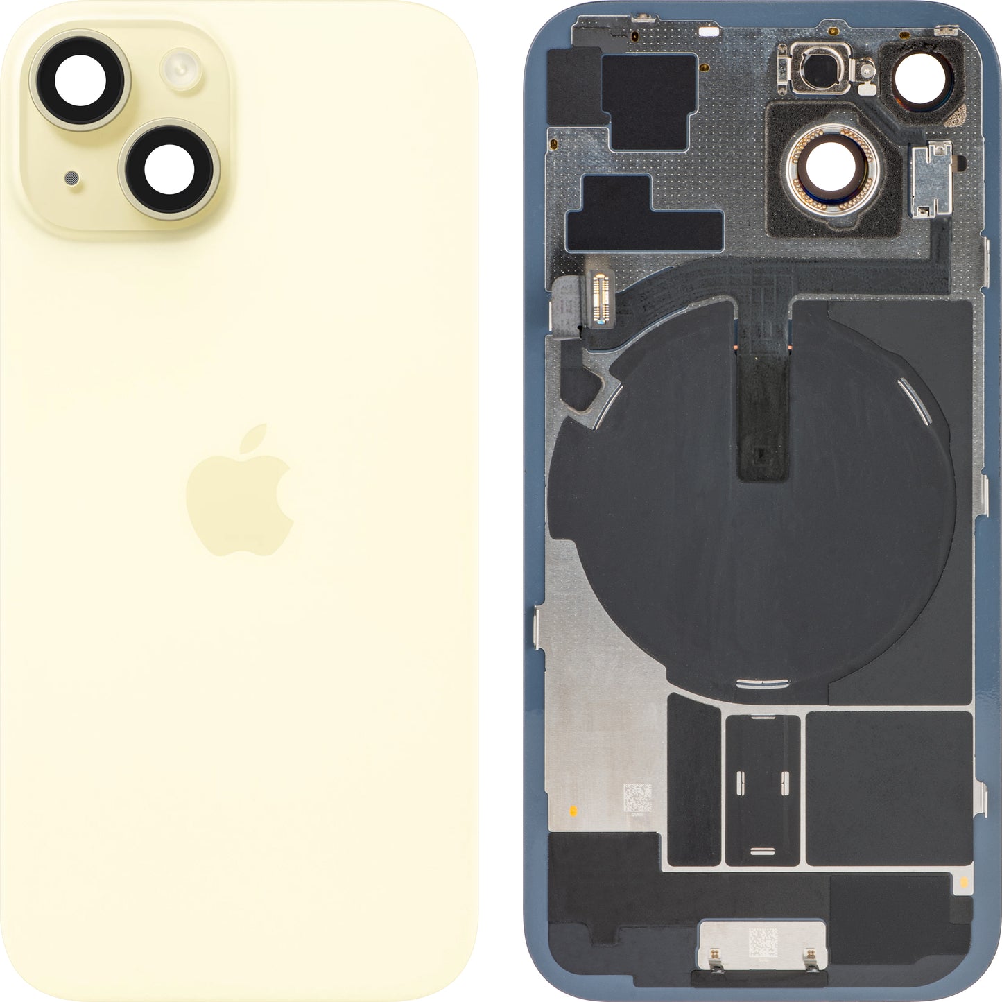 Kućište baterije Apple iPhone 15, Žuto, Zamena