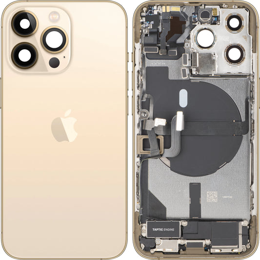 Poklopac baterije Apple iPhone 13 Pro, sa srednjim kućištem, kompletni delovi, zlatna boja, zamena