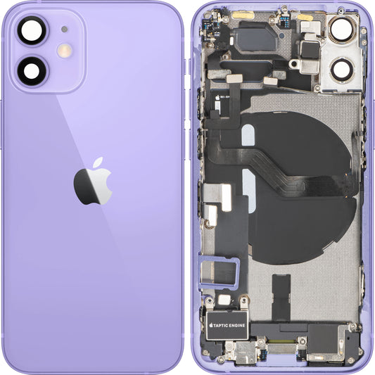 Kućište baterije Apple iPhone 12 mini, sa srednjim kućištem, komplet delova, ljubičasto, zamena