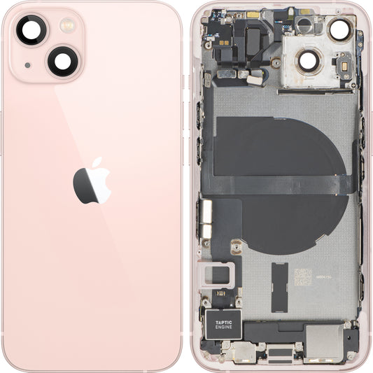 Poklopac baterije Apple iPhone 13, sa srednjim kućištem, kompletni delovi, roze, Swap Premium
