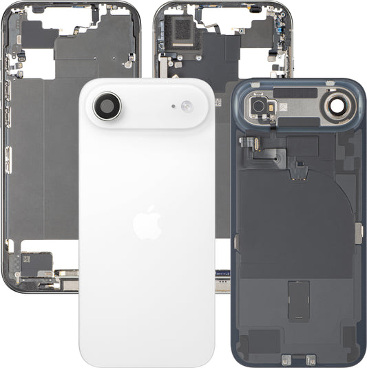 Poklopac baterije Apple iPhone 17 Air, sa srednjim kućištem, kompletni delovi, bela (Cloud White), Swap Premium