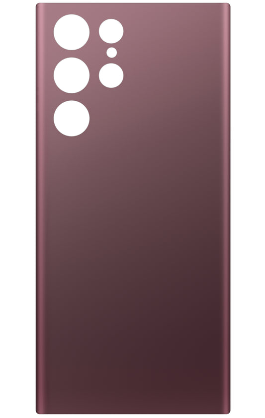 Poklopac baterije kompatibilan sa Samsung Galaxy S22 Ultra 5G S908, bordo