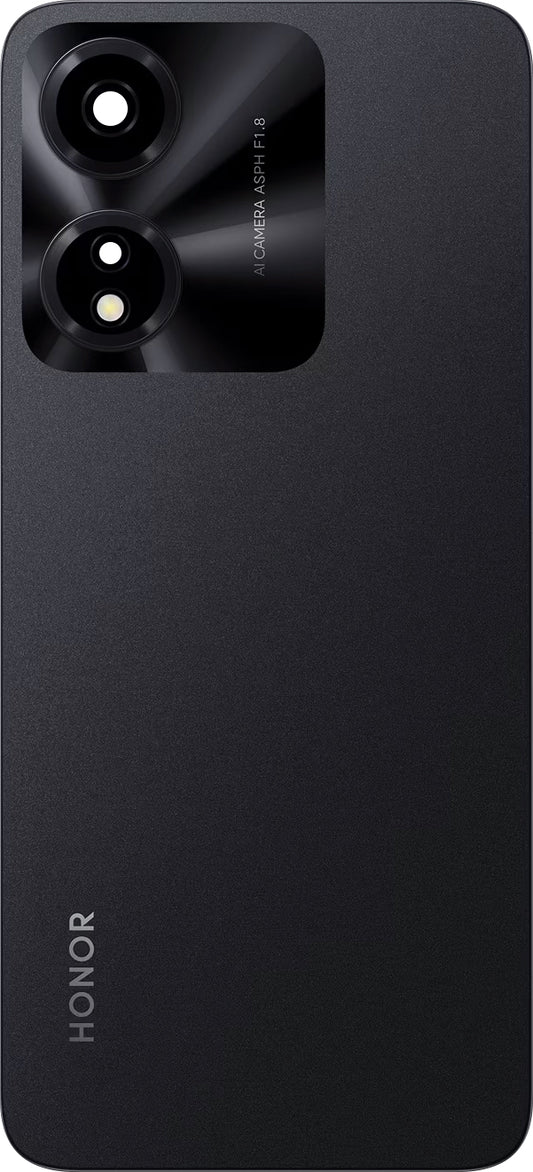 Honor X5 Plus Battery Cover, Black (Midnight Black), Service Pack 9707AASY 