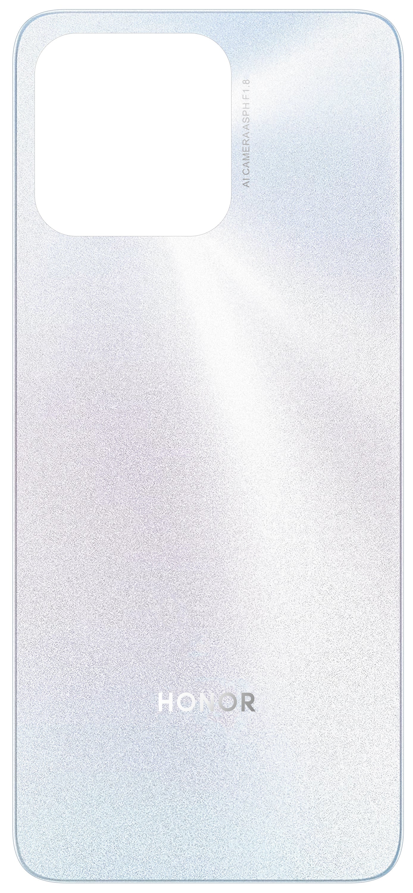 Honor X6 Battery Cover, Titanium Silver 