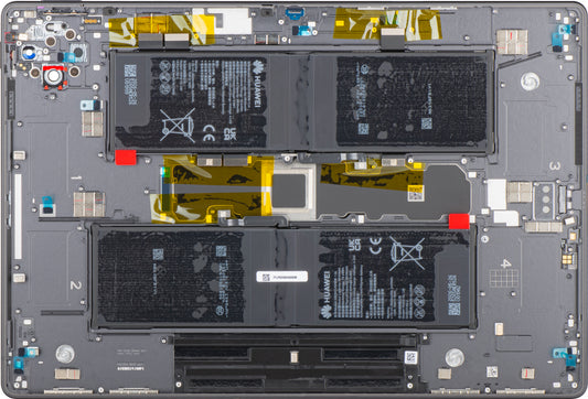 Poklopac baterije Huawei MatePad Pro Max PapperMatte Edition, sa akumulatorom, siva (Space Gray), Service Pack 02357TLP
