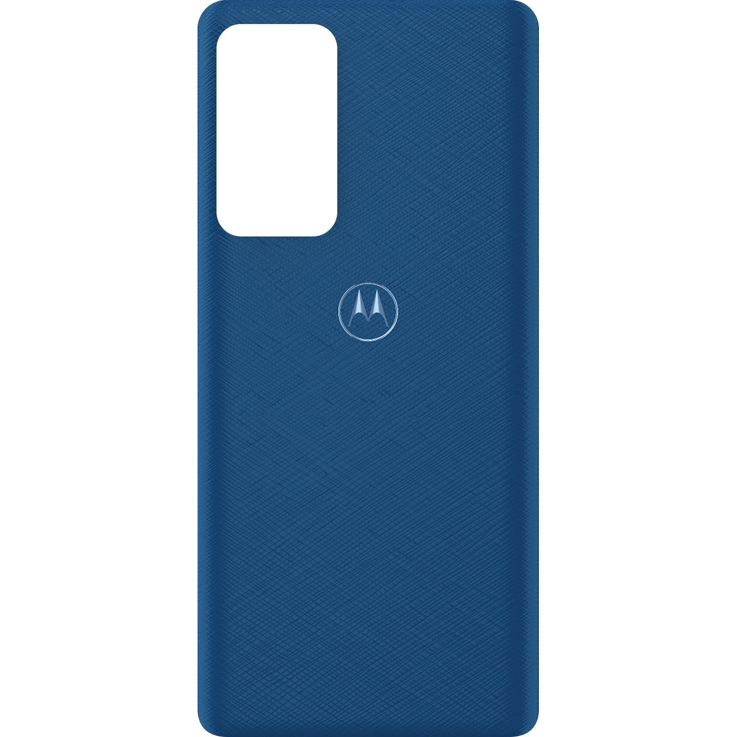 Poklopac baterije Motorola Edge 20 Pro, Plavi (Plava veganska koža), Servisni paket 5S58C19373