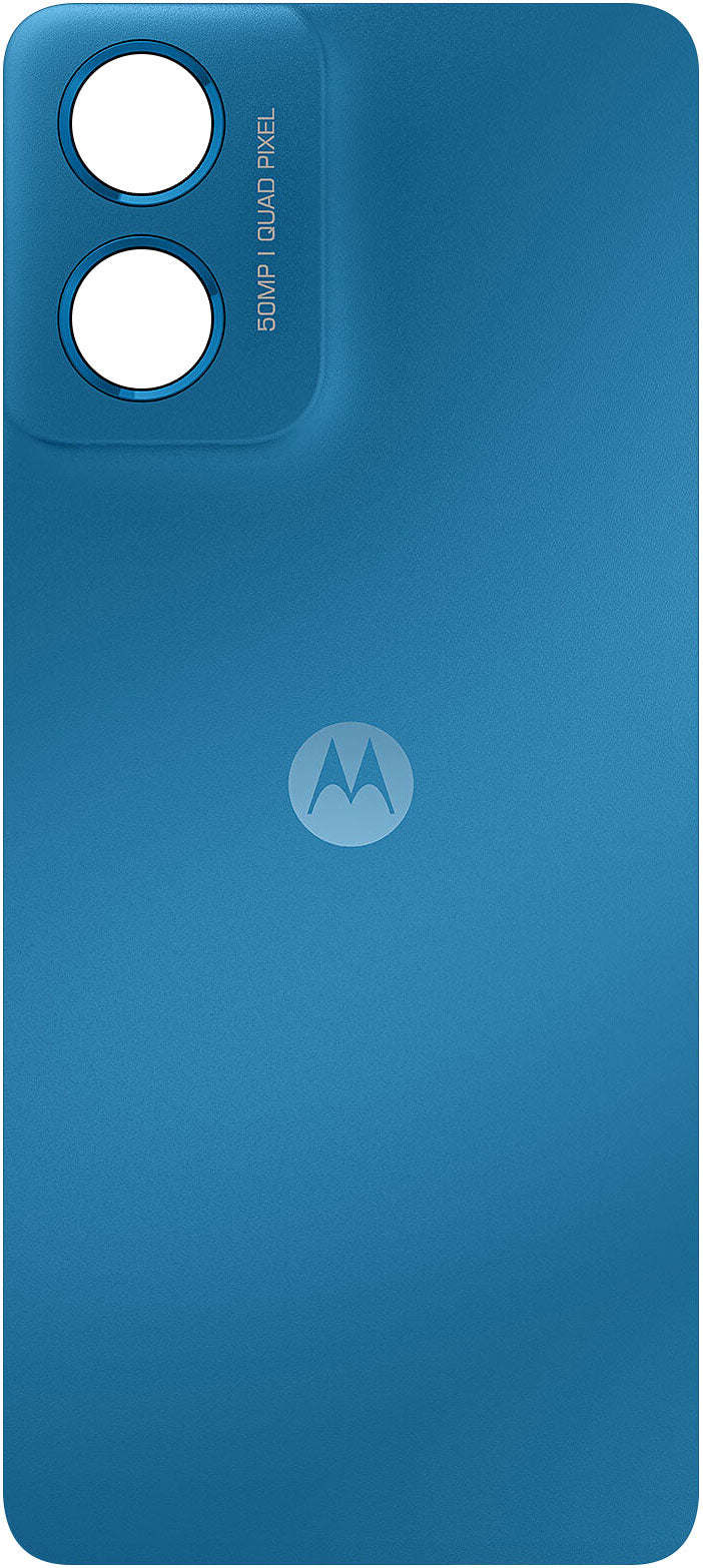 Poklopac baterije Motorola Moto G04s, Plavi (Satin Blue), Service Pack 5S58C24269
