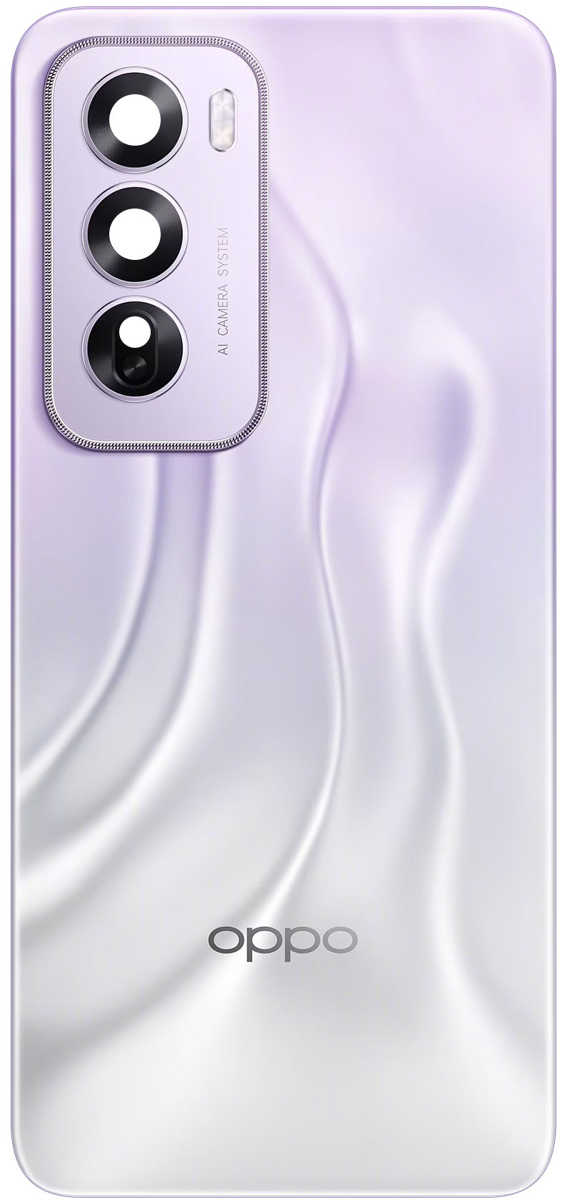 Poklopac baterije Oppo Reno12 Pro, Ljubičasta (Nebula Silver), Service Pack 621033000287