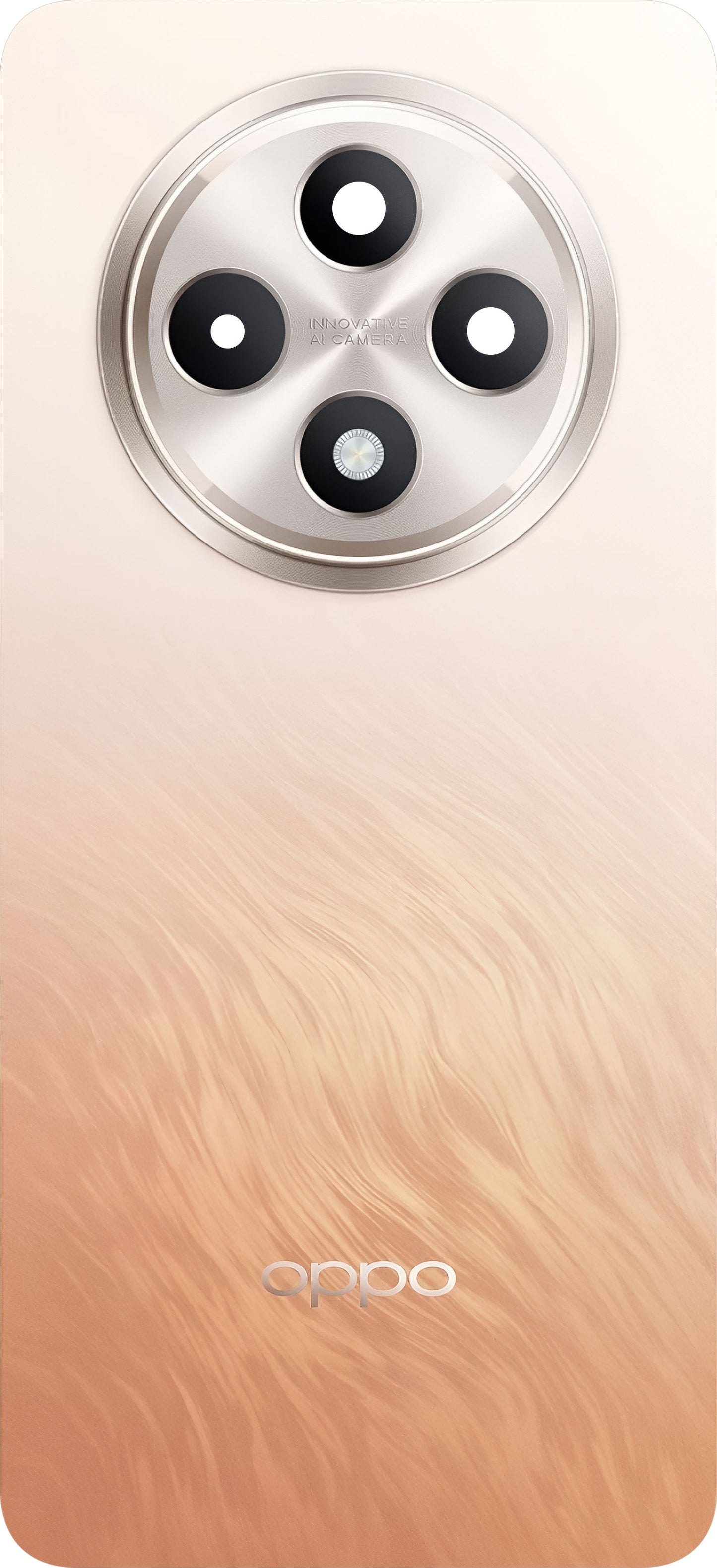 Poklopac baterije Oppo Reno12 F, Narandžasta (Amber Orange), Service Pack 621033000344