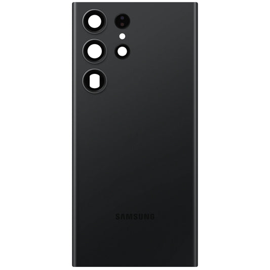 Battery Cover Samsung Galaxy Galaxy S23 Ultra S918, Black (Phantom Black), Service Pack GH82-30400A 