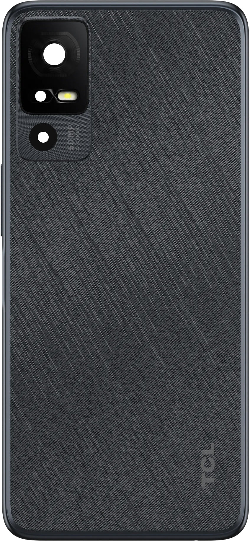 Battery Cover TCL 40R, Starlight Black, Swap 