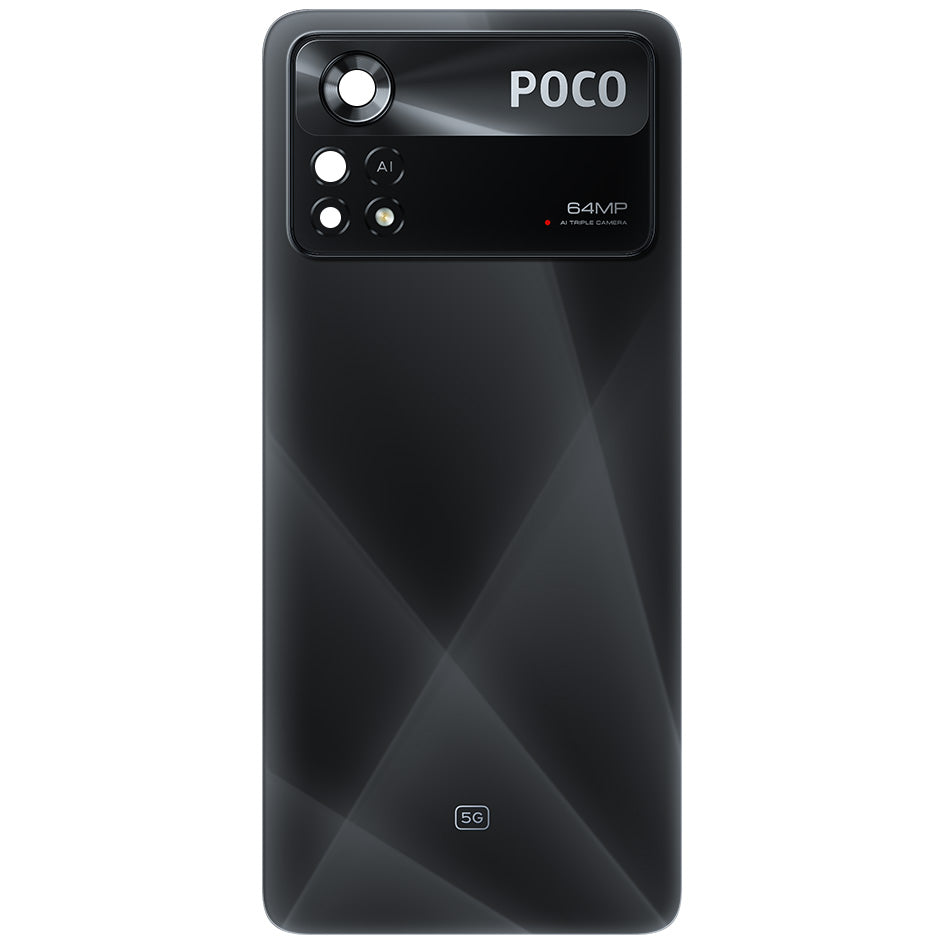 Poklopac baterije Xiaomi Poco X4 Pro 5G, Crni (Laser Black), Service Pack 5600050K6P00