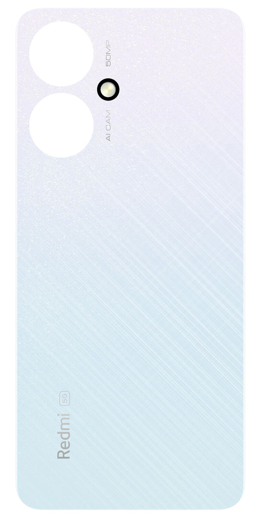 Capac Baterie Xiaomi Redmi 13C 5G, Bela (Starry Silver), Service Pack 1610111001569A
