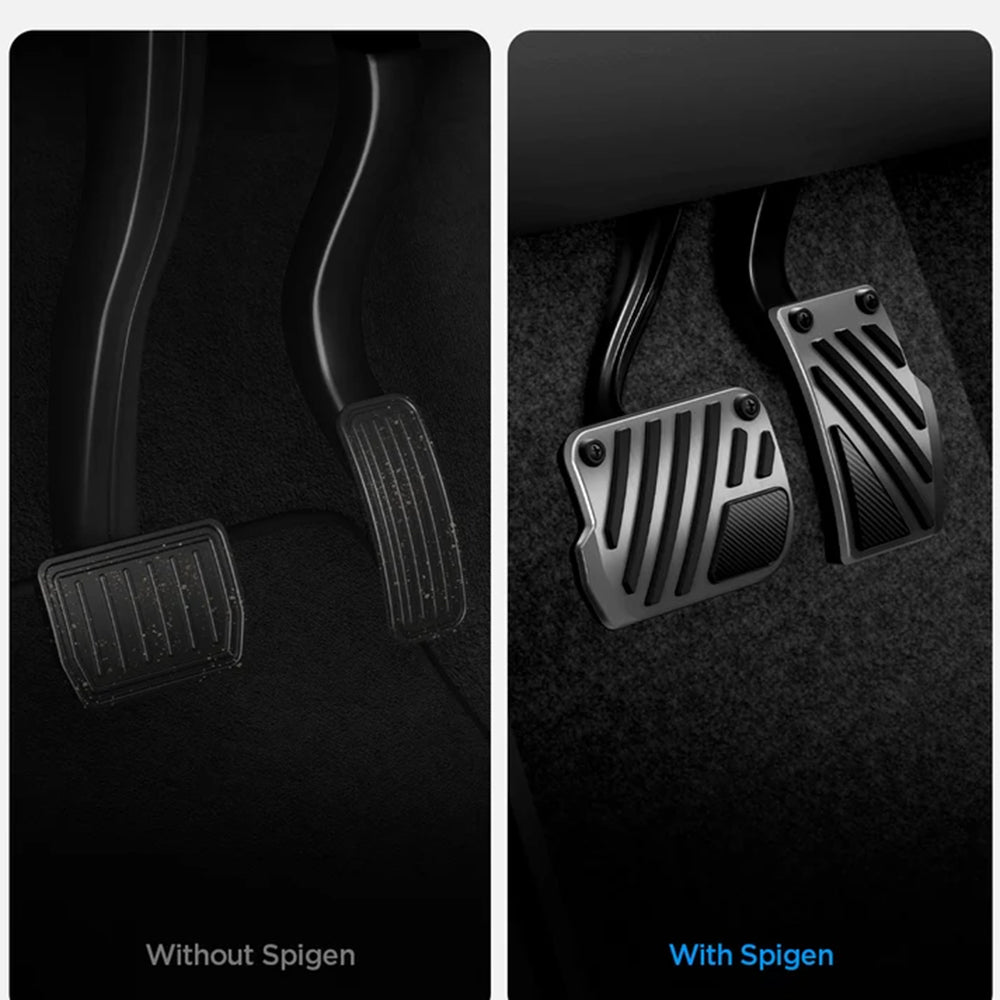 Auto pedale poklopci Spigen Line Design TO200P za Tesla Y / 3 ACP11627