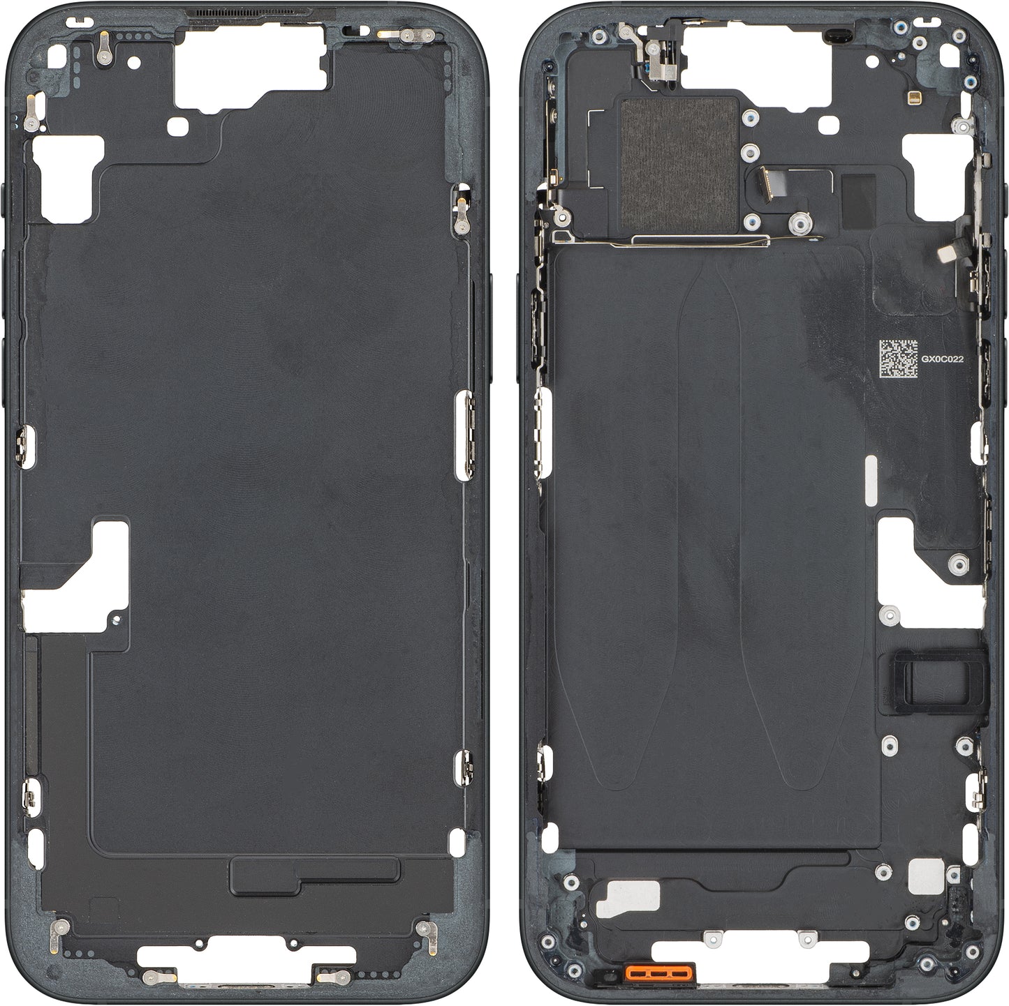 Srednje kućište Apple iPhone 15 Plus, Crno, Swap