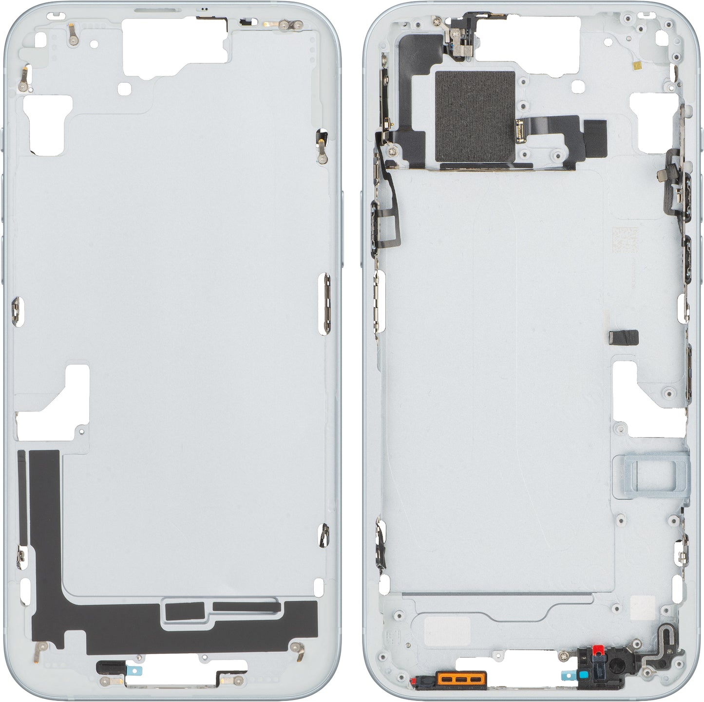 Srednji Kućište Apple iPhone 15 Plus, Plavo, Swap