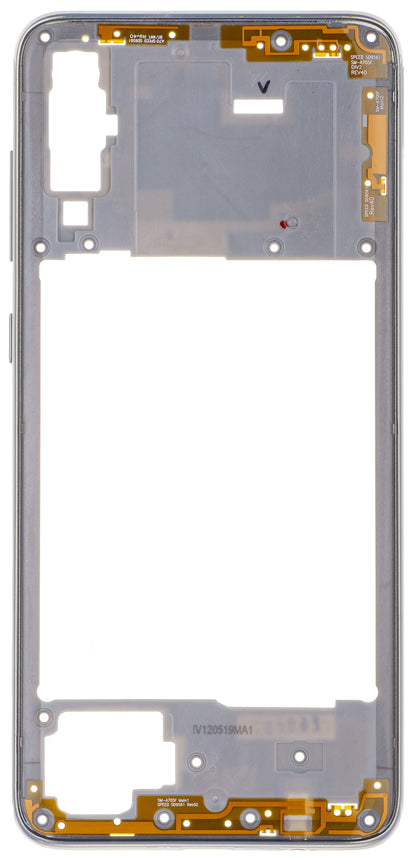 Srednje kućište Samsung Galaxy A70 A705, Srebrno
