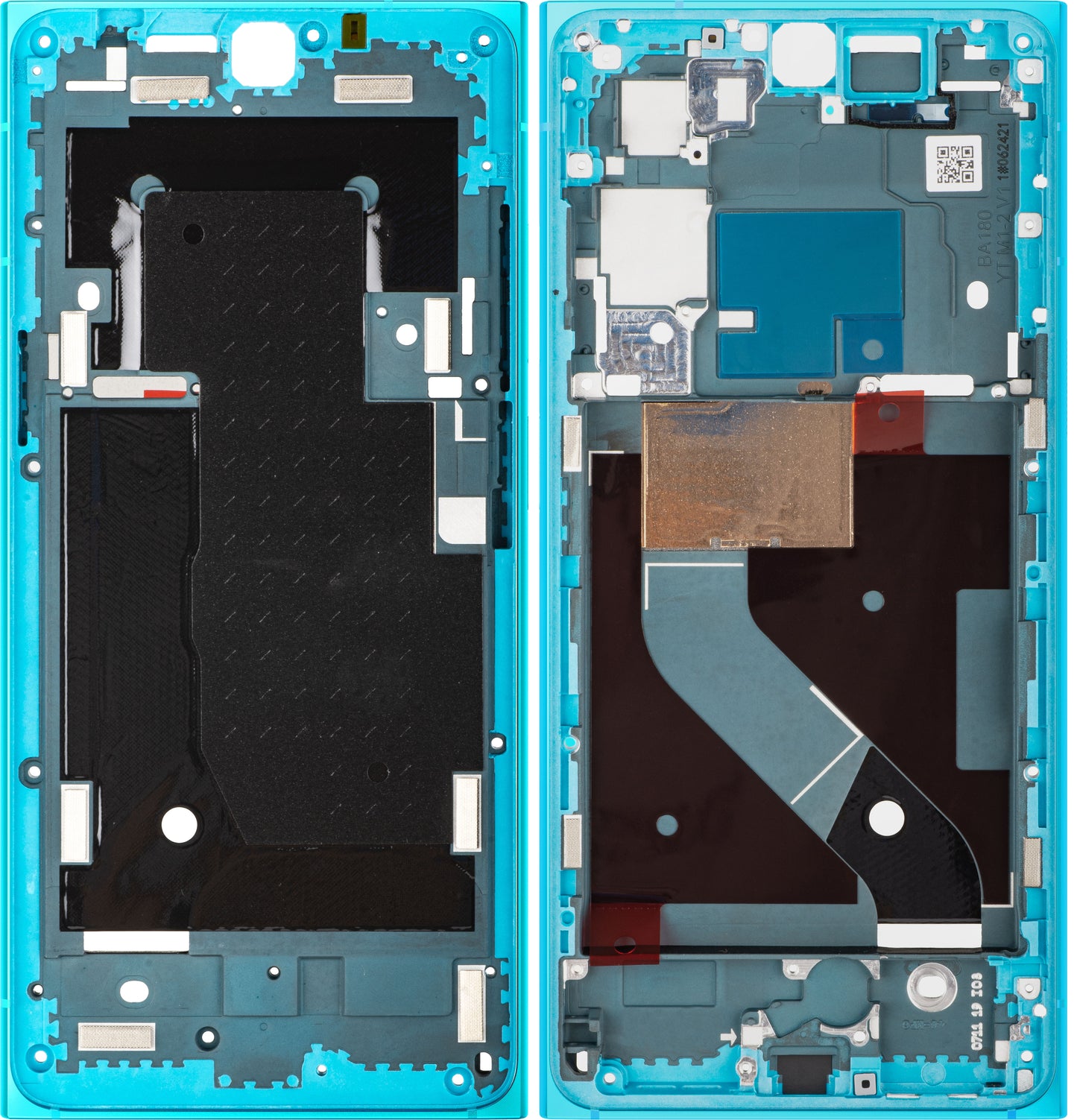 Carcasa Mijloc HMD Skyline, Plava (Blue Topaz), Service Pack HQ25201007GY0
